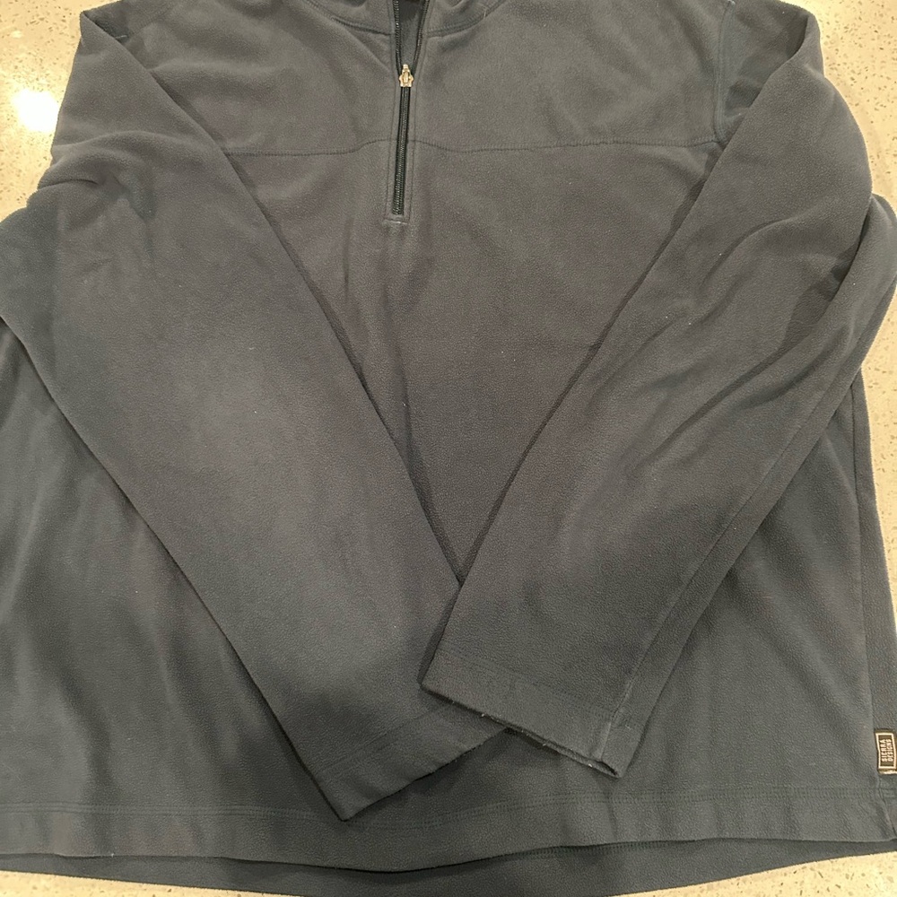 Men's Zip Up Sweater - Gray